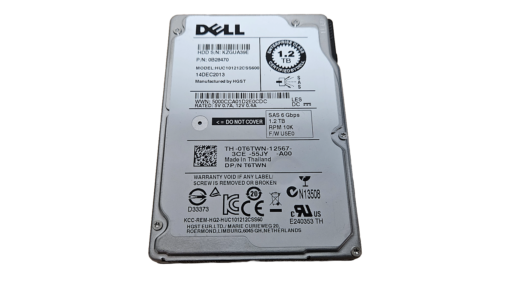 Dell 1.2TB T6TWN SAS 2.5" 6Gb/s 10K Enterprise Hard Drive HUC101212CSS600 - Image 2