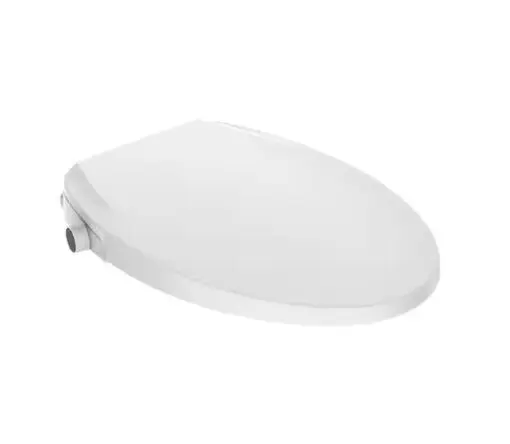 Glacier Bay Slim Non- Electric Bidet Seat for Elongated Toilets in. White