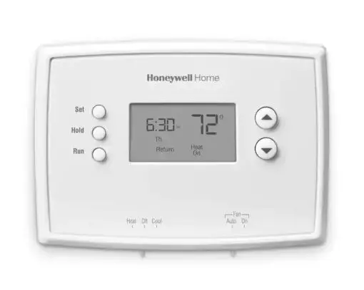 Honeywell Home 1-Week Programmable Thermostat with Digital Display RTH221B - Image 2