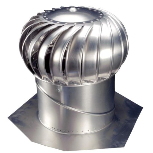 LOMANCO Whirlybird BIB14 Turbine Ventilator, 110 mph, Aluminum ...