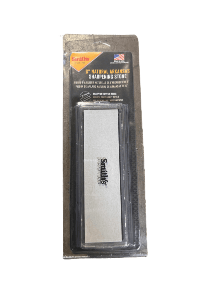 Smith's 6 Inch Natural Arkansas Sharpening Stone 