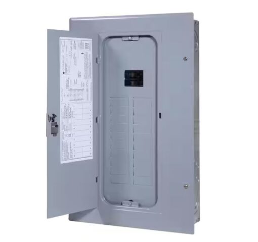 GE PowerMark Gold 100 Amp 20-Space 20-Circuit Indoor Main Breaker Circuit Breaker Panel