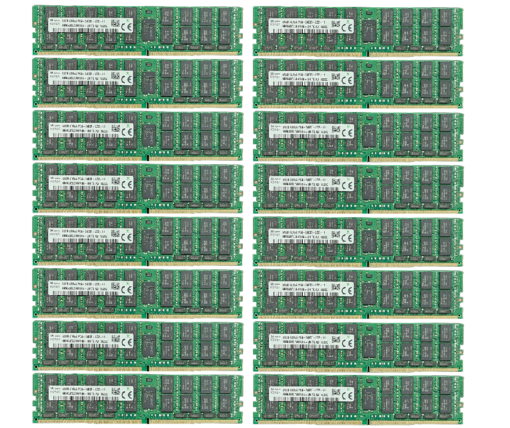 1TB 16x 64GB 4DRx4 2400T Poweredge R430 R630 R730 R830 ECC Server Memory RAM